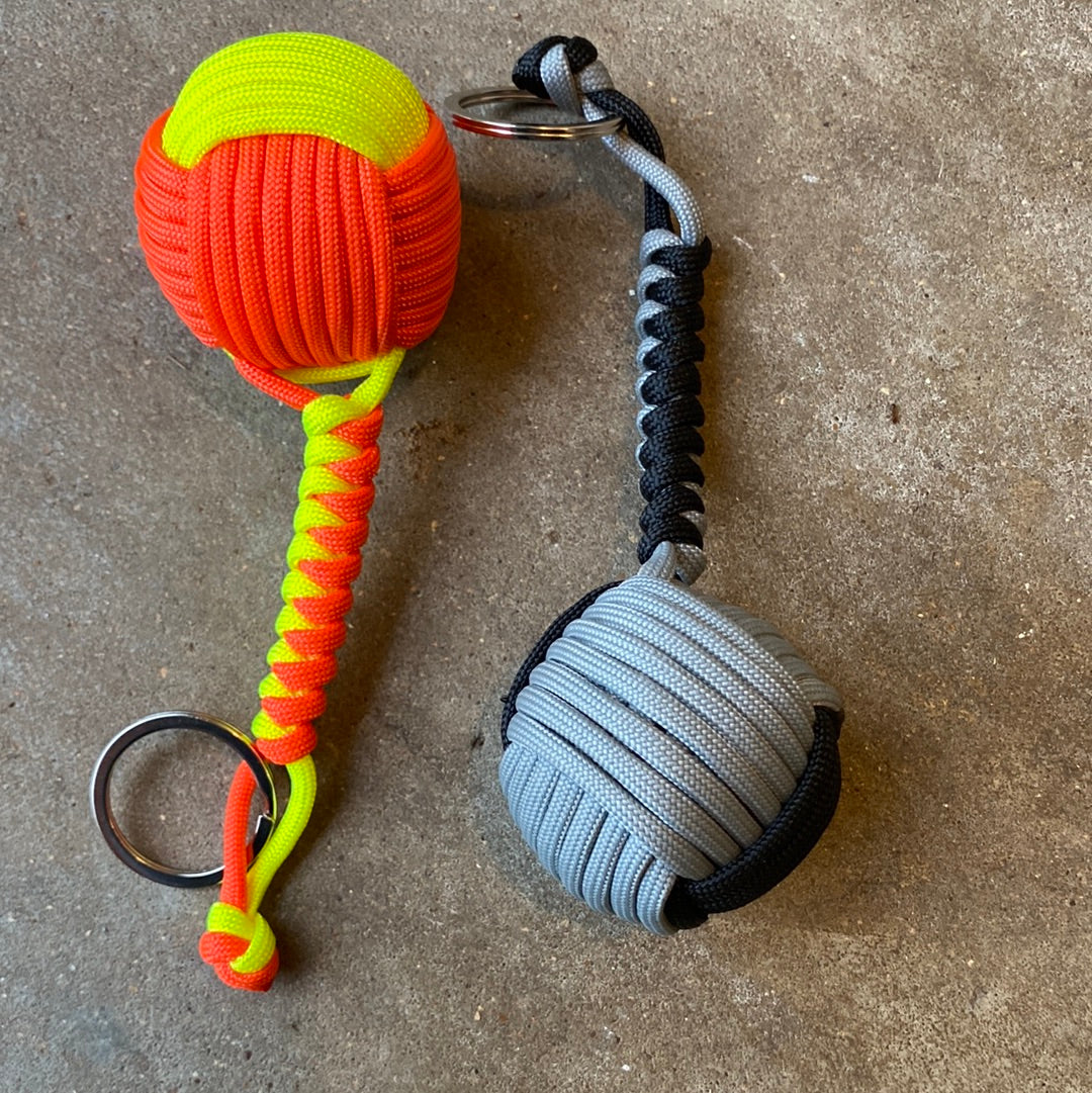 Floating Monkey Fist Keychain